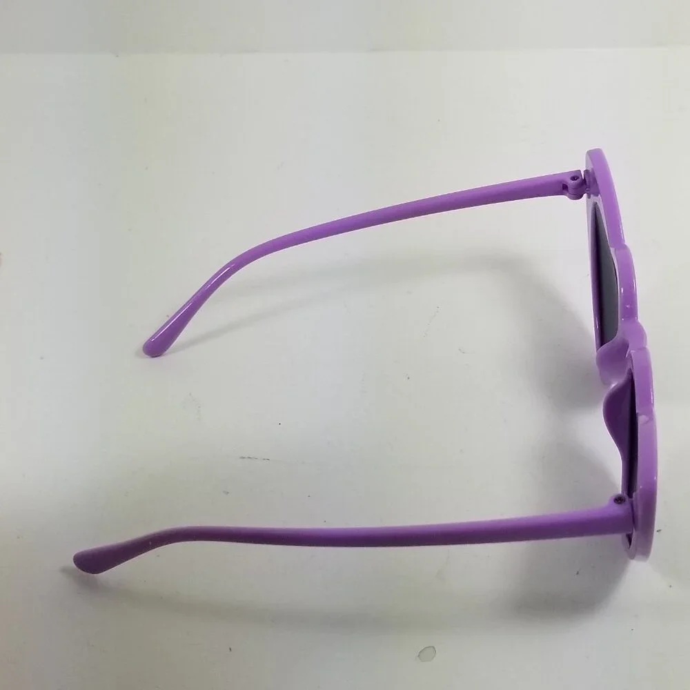Kids Heart Sunglasses Vintage Heart-Shaped Toddler Sunglasses Cute Pink